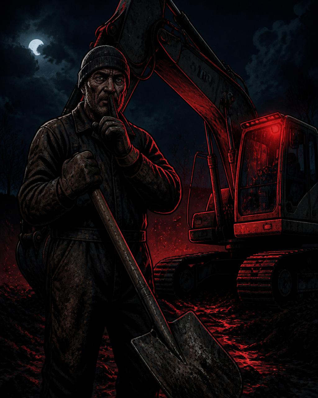 Shh — The Gravedigger